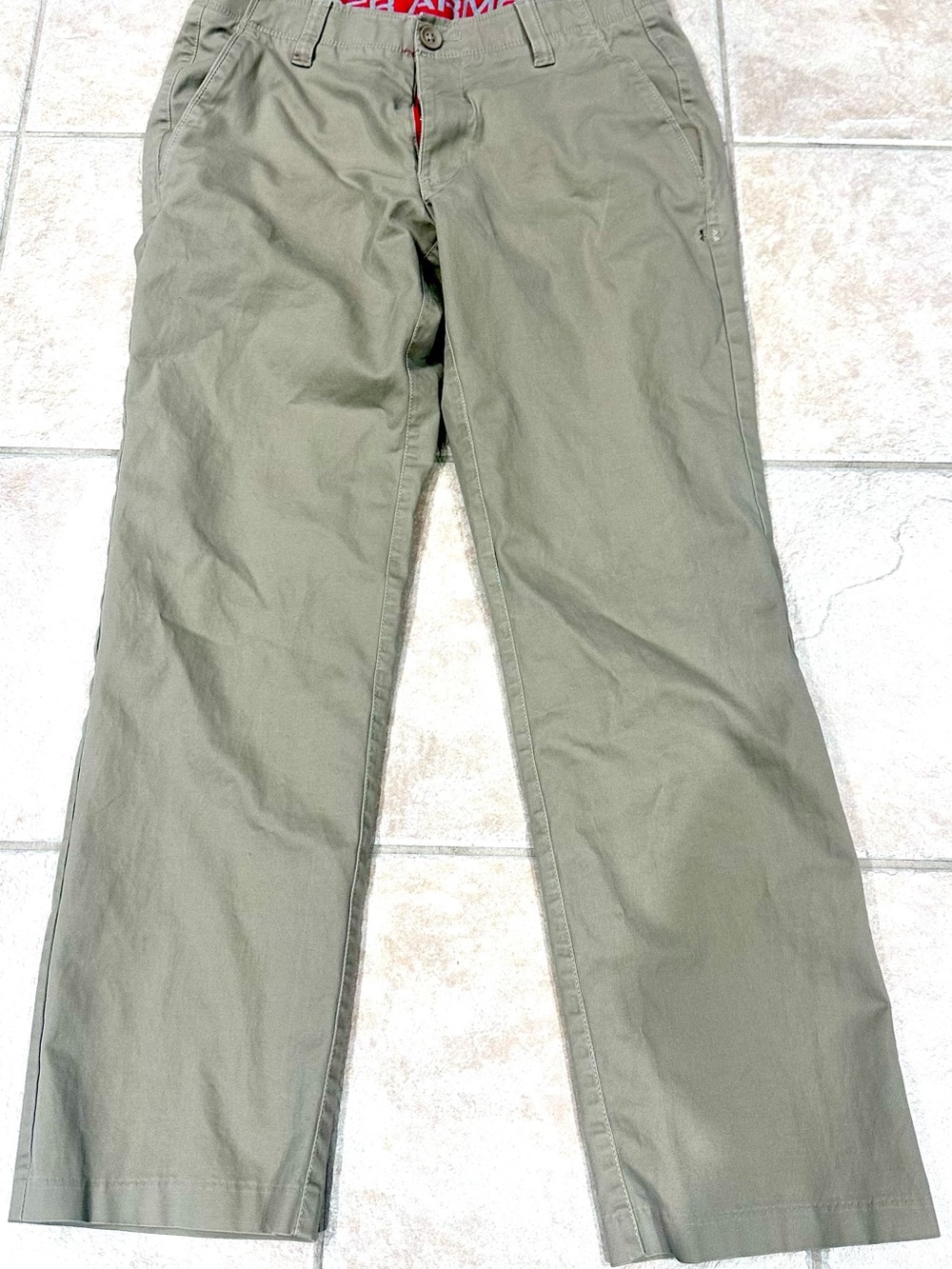 Under Armour Men's Olive Khaki Chino Pants